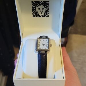 Anne Klein Watch W/ Leather Strap
